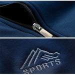 Men Sportswear Set Brand Mens Tracksuit Sporting Fitness Clothing Two Pieces Long Sleeve Jacket + Pants Casual Men's Track Suit