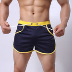 Quick dry Clothing Men's Casual Shorts Household Man Shorts G Pocket Straps Inside Trunks Beach Shorts