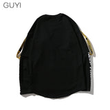 Yellow And Red Ribbons Tag Hoodies